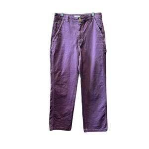 Tna Women's Cargo Pants Size 8 LAVENDER Casual Workwear Style ARITZIA NWOT